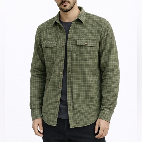 Outdoor Life Other - Outdoor Life Green Plaid Button Down XL – 100% Cotton Outdoor Workwear